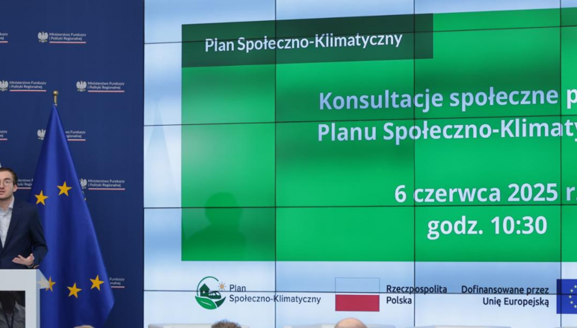 konsultacje społeczne projektu planu społeczno-klimatycznego